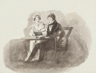Uomo e donna che leggono