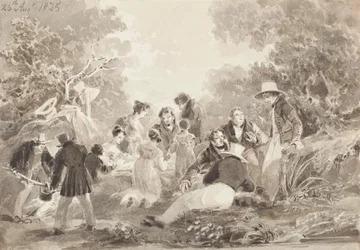 Picnic vicino al lago, 1825
