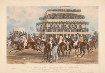 Uno di una serie di quattro: La grande corsa nazionale a ostacoli di Liverpool