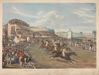 La corsa per il piatto dei commercianti, Chester, 1839