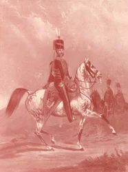 8° Dragoni Leggeri Reali Irlandesi, c1820-1870, 1909