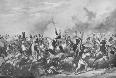 Il 3° Dragoni Leggeri a Chillienwallah, 1849, 1849 1909