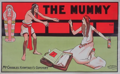 Poster pubblicitario per il whisky prodotto dalla compagnia Charles Hawtrey, c.1900