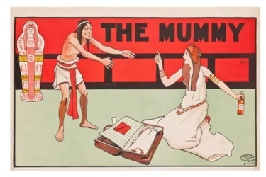 "La mummia" / J. Hassall / Poster, 1896