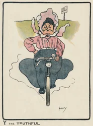 Y il giovane / J. Hassall / Disegno, 1903