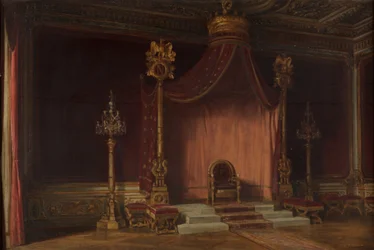 Il trono di Napoleone, Palazzo di Fontainebleau