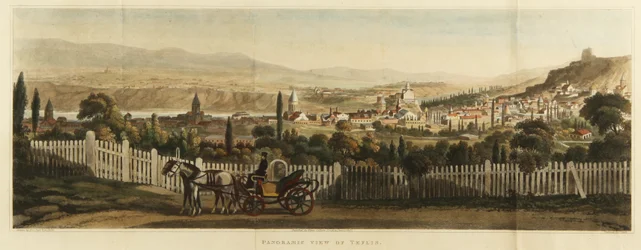 Vista panoramica di Tiflis, 1827