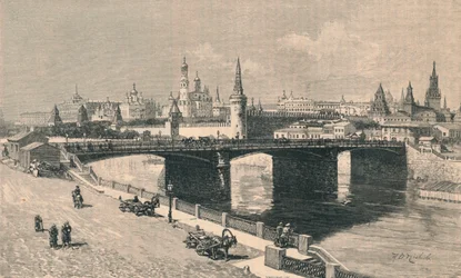Veduta Generale del Cremlino, c1900