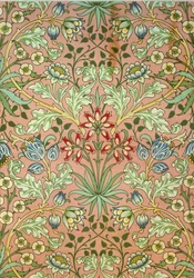 Carta da parati Giacinto, progettata per Morris and Company