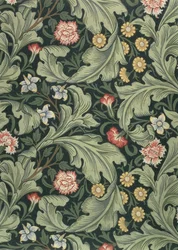 Carta da parati Leicester, disegnata da John Henry Dearle (1860-1932) per Morris and Company, 1911