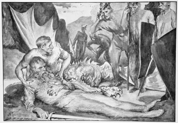 La morte di Beowulf