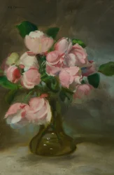 Natura morta con vaso di fiori