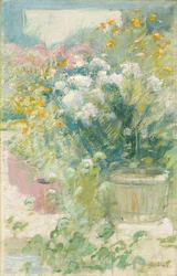 Nella serra, c.1895