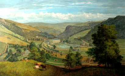 Valle di Todmorden da Charlestown