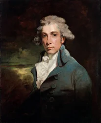 Ritratto del drammaturgo e statista Whig Richard Brinsley Sheridan, 1751-1816
