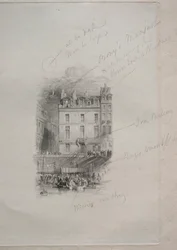 Alloggio di Napoleone, Quai Conti, 1836