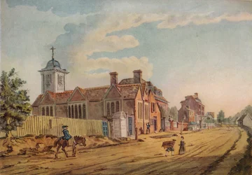 La vecchia cappella, Kentish Town, c1770, 1925