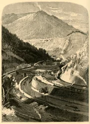 Mauch Chunk e Mount Pisgah, 1872