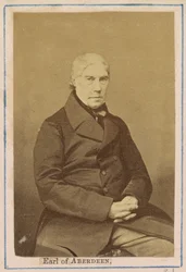 [George Hamilton Gordon, quarto conte di Aberdeen].