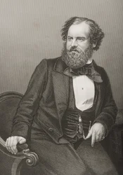 Albert Smith (1816-60) inciso da D.J. Pound da una fotografia, da 