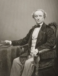 Charles John Kean, inciso da D.J. Pound da una fotografia, da 