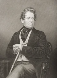 Fox Maule Ramsay, inciso da D.J. Pound da una fotografia, da The Drawing-Room of Eminent Personages, Volume 2, pubblicato a Londra, 1860
