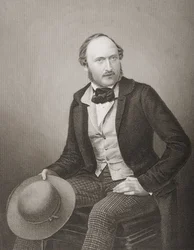 S.A.R. il Principe Alberto (1819-61) Principe Consorte di Gran Bretagna e Irlanda, inciso da D.J. Pound da una fotografia, da 