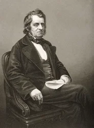 John Arthur Roebuck (1801-79) inciso da D.J. Pound da una fotografia, da 