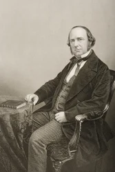 Thomas Wright (1810-77) inciso da D.J. Pound da una fotografia, da 