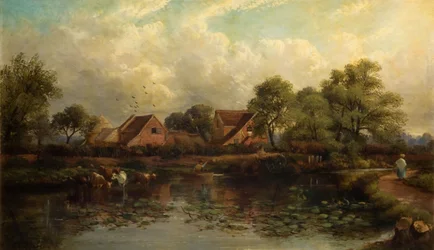 Fattoria in Wood Lane, Handsworth, 1850-1908