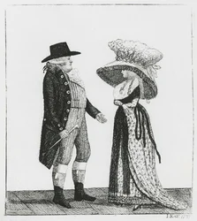 Capitano Dalrymple e Penelope Macdonald, 1787