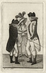 Il capitano Page; il capitano Vicars; con un ammiratore di John Kay