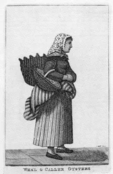 Ragazza delle ostriche di Newhaven (Edimburgo), 1812