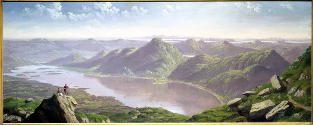 Vista sud-ovest da Ben Lomond