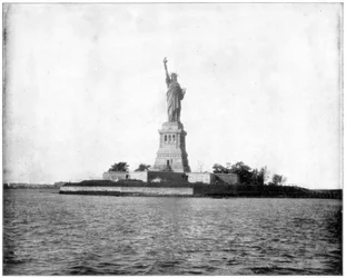 Statua della Libertà, Porto di New York, fine XIX secolo