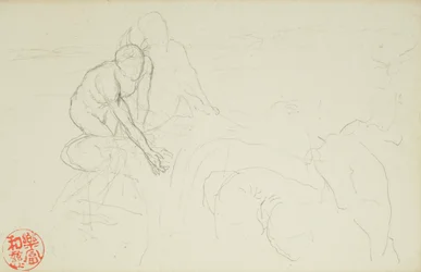 Achille e Xanto, dai folios di La Farge n. 849 e n. 860, uno di 42 disegni