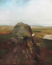 Studio autunnale, vista su Hanging Rock, Newport, R.I.