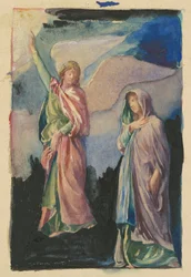 Studio per "Fede" e "Speranza"