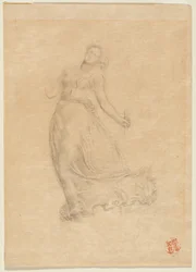 Figura femminile allegorica