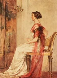 Donna seduta