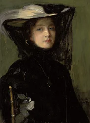 Mary in nero