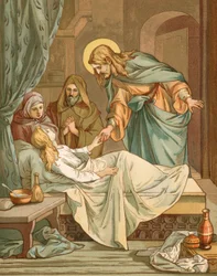 Gesù risuscita la figlia di Giairo