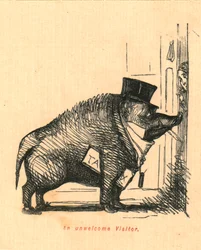 Un visitatore indesiderato, 1897