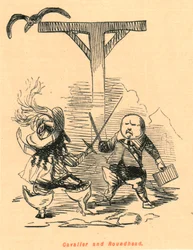 Cavaliere e Testa Rotonda, 1897