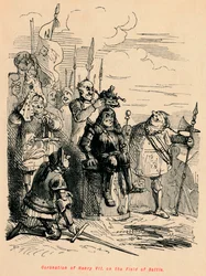 Incoronazione di Enrico VII sul campo di battaglia