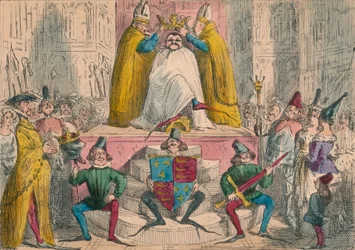 Incoronazione di Enrico IV secondo le fonti più autorevoli, 1850