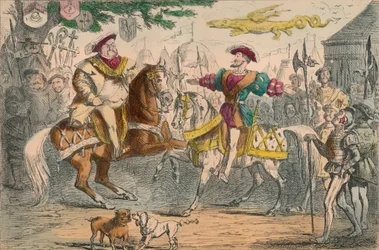 Enrico VIII incontra Francesco I