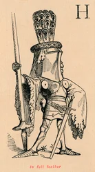 In pieno piumaggio, c1860