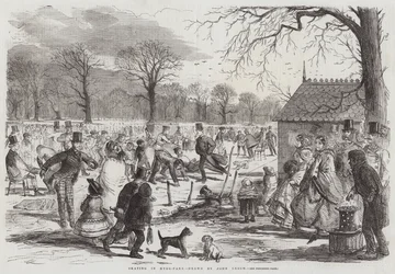 Pattinaggio a Hyde Park