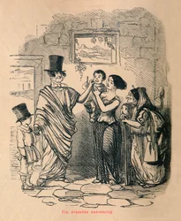 Tib Gracchus in campagna elettorale, 1852